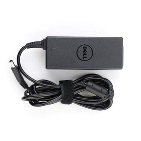 Dell 19.5V 2.31A output spec closeup suitable for ultrabooks