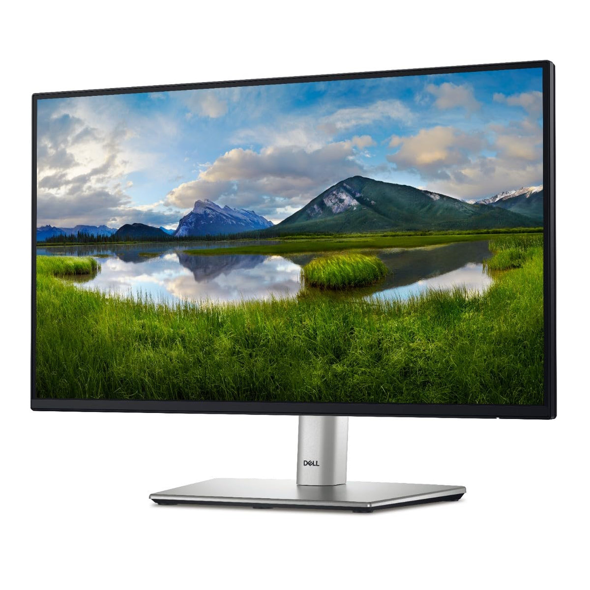 Dell P2422H front view for clear daily work tasks with Full HD IPS visuals.