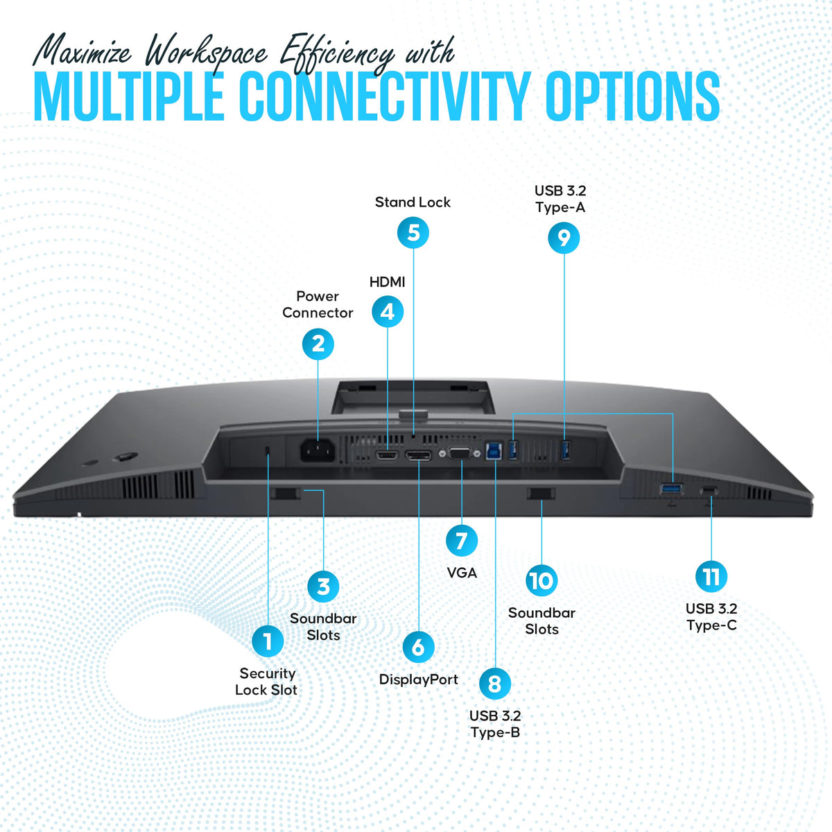 Dell P2425H 100Hz refresh delivers smooth scrolling across tasks.