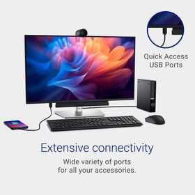 Dell P2725H ultra-thin bezel design to maximize screen real estate.