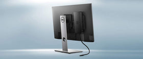 Dell WD19DC connected to peripherals and laptop for seamless workflow