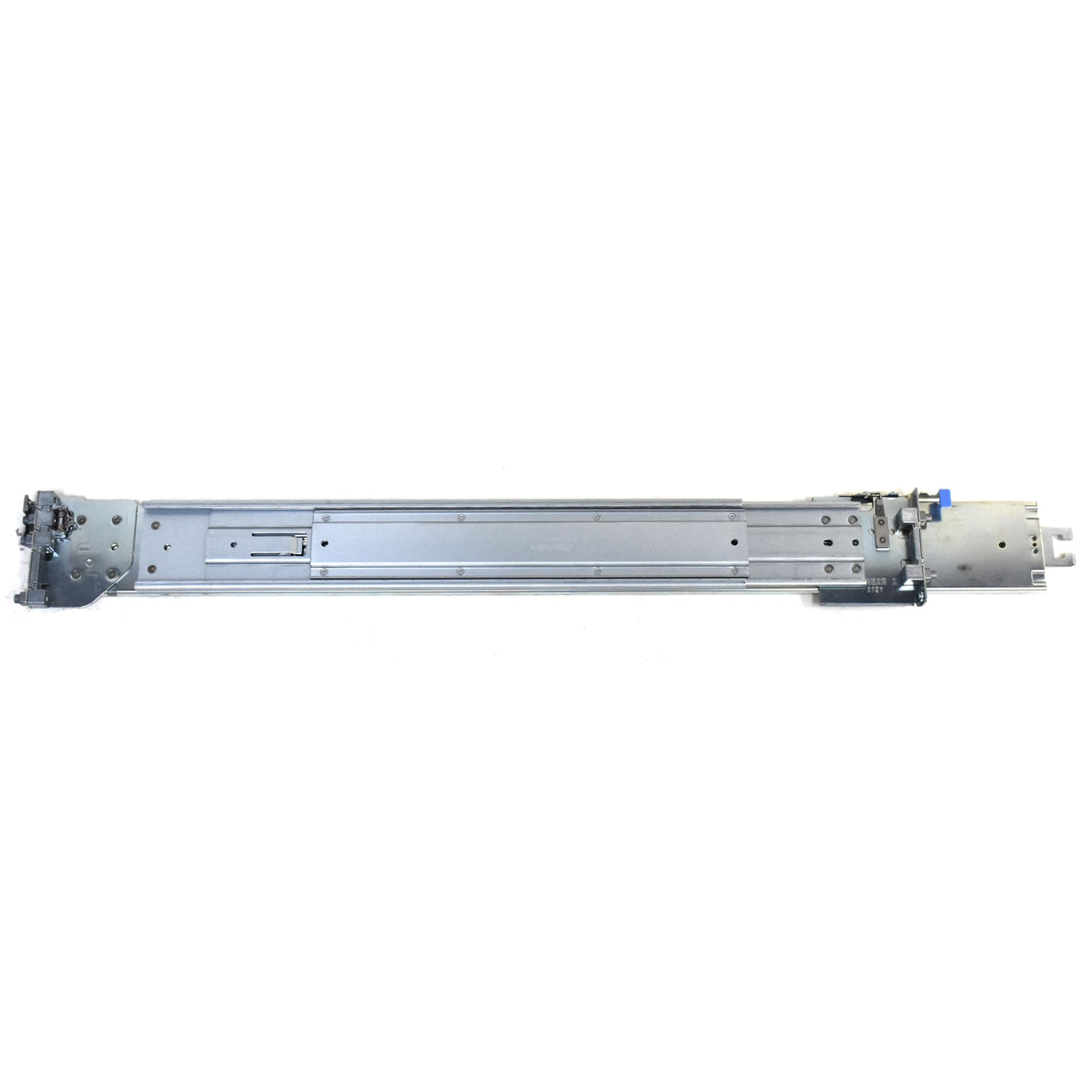Dell PowerEdge rail-kit Type A7 mounted for secure 1U deployment.