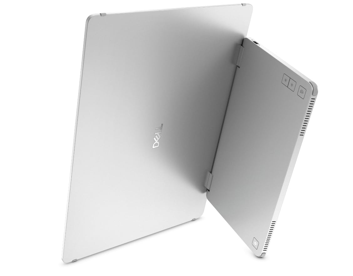 Dell Pro 14 Plus P1425 sleeve with cable storage keeps accessories organized.