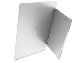 Dell Pro 14 Plus P1425 sleeve with cable storage keeps accessories organized.