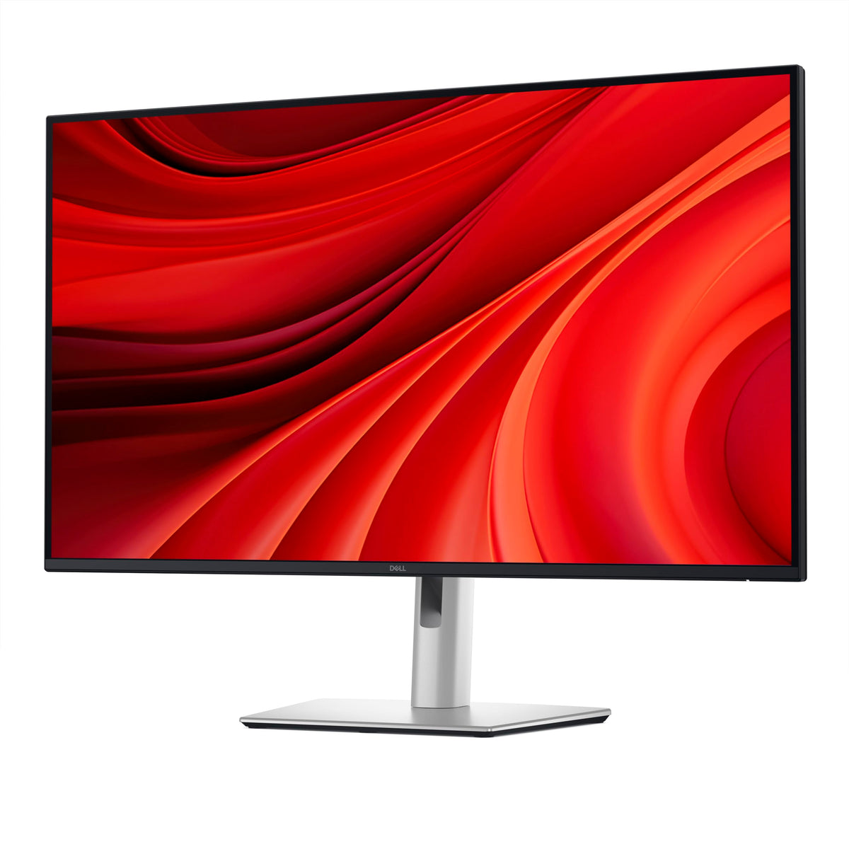 Dell Pro 32 Plus P3225QE ergonomic stand with tilt, swivel, and height adjustment.