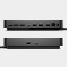 Dell Pro Dock WD25 compact design fits neatly into tight workspaces.