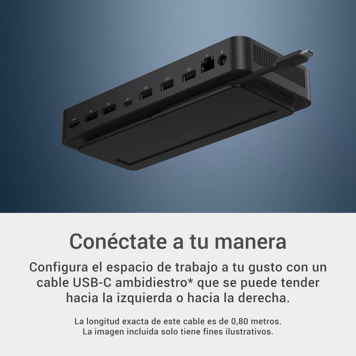 Dell Pro Dock WD25 enables four displays with HDMI 2.1 and DP 1.4.