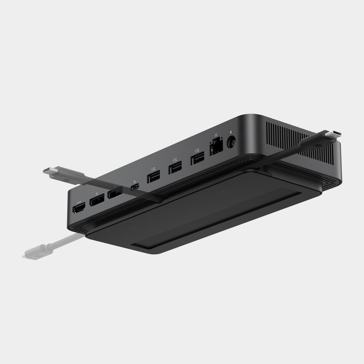 Dell Pro Dock WD25 uses recycled materials for a smaller footprint.