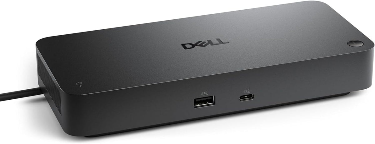 Dell Pro Smart Dock SD25 four-display setup for expanded multi-monitor workflows.