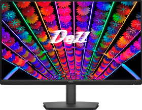 Dell S24 Series monitor front view highlighting crisp 1080p imagery for work and entertainment.