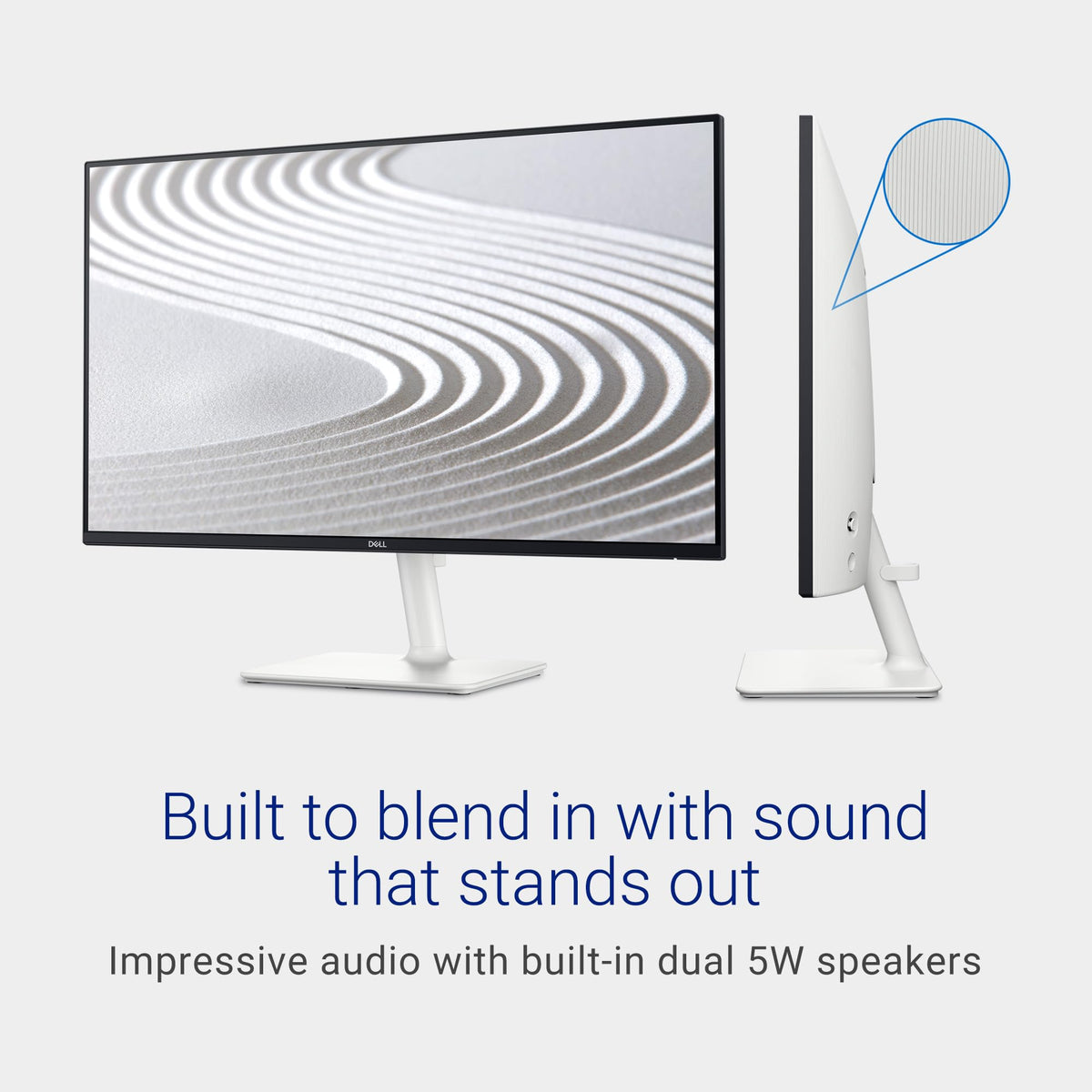 Dell S2425H 99% sRGB ensures vibrant colors across content