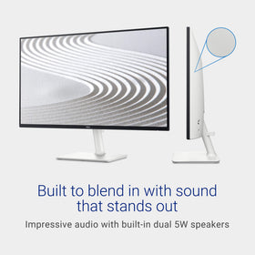 Dell S2425H 99% sRGB ensures vibrant colors across content