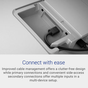 Dell S2425H dual HDMI ports support easy streaming and device switching