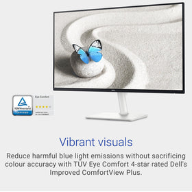 Dell S2425H OSD joystick back lets you adjust settings quickly