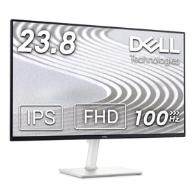 Dell S2425H ultrathin bezel front for immersive viewing and clutter-free desk