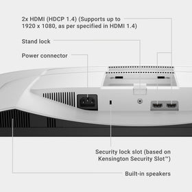 Dell S2425HSM Display Manager support streamlines configuring Dell PC workspace.