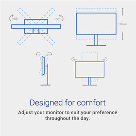 Dell S2425HSM HDMI connectivity enables simple setup with multiple devices.