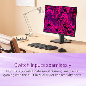 Dell S27 FreeSync compatibility minimizes screen tearing during play.