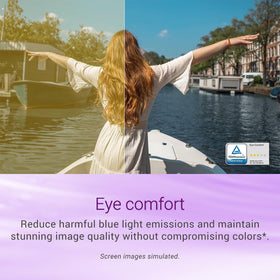 Dell S27 Series VESA mountable design supports flexible wall or arm mounting.