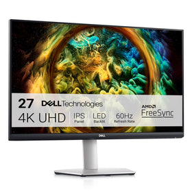 Dell S2721QS immersive 4K UHD display delivering sharp detail for gaming and productivity.