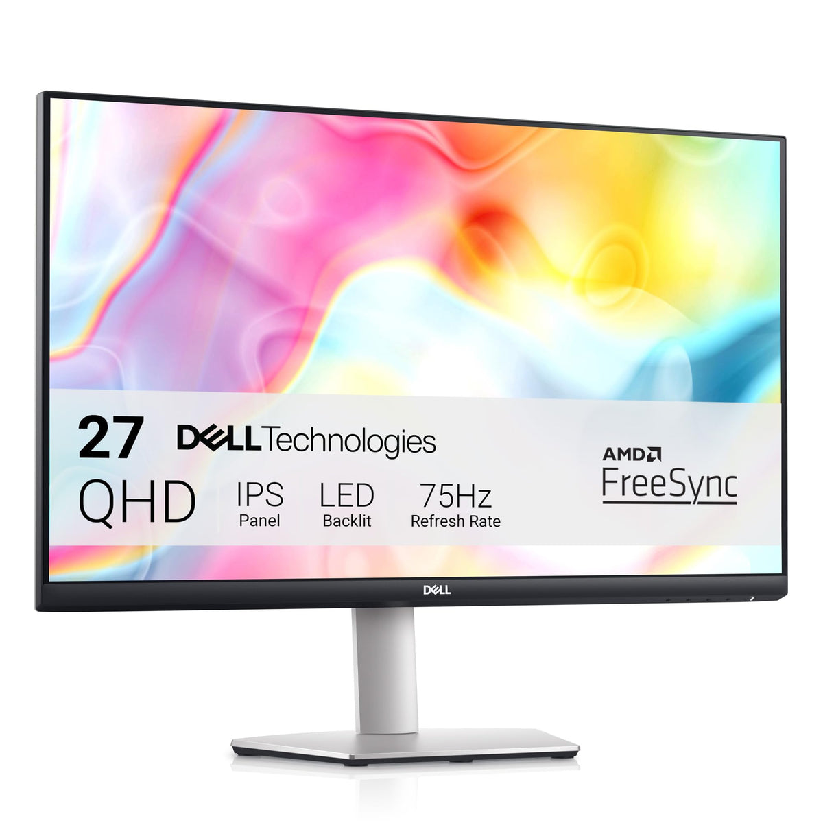 Dell S2722DC 27-inch ultrathin bezel for immersive multitasking.