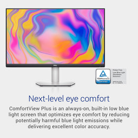 Dell S2722DC USB-C 65W power delivery for single-cable setup.