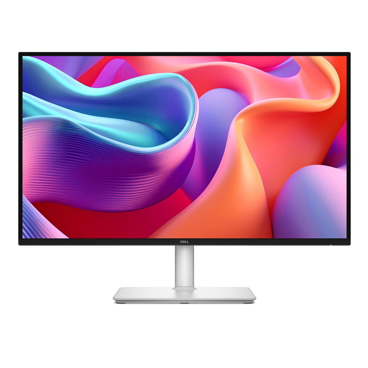 Dell S2725DC front view highlighting a crisp QHD panel for immersive viewing.