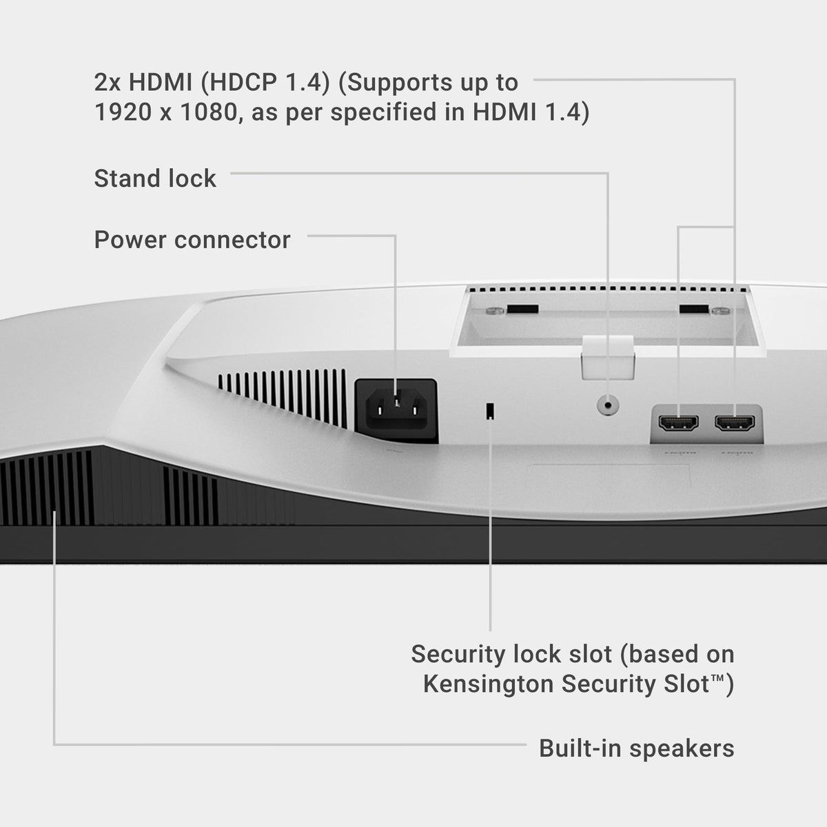 Dell S2725HSM Dell Display Manager streamlines workspace setup