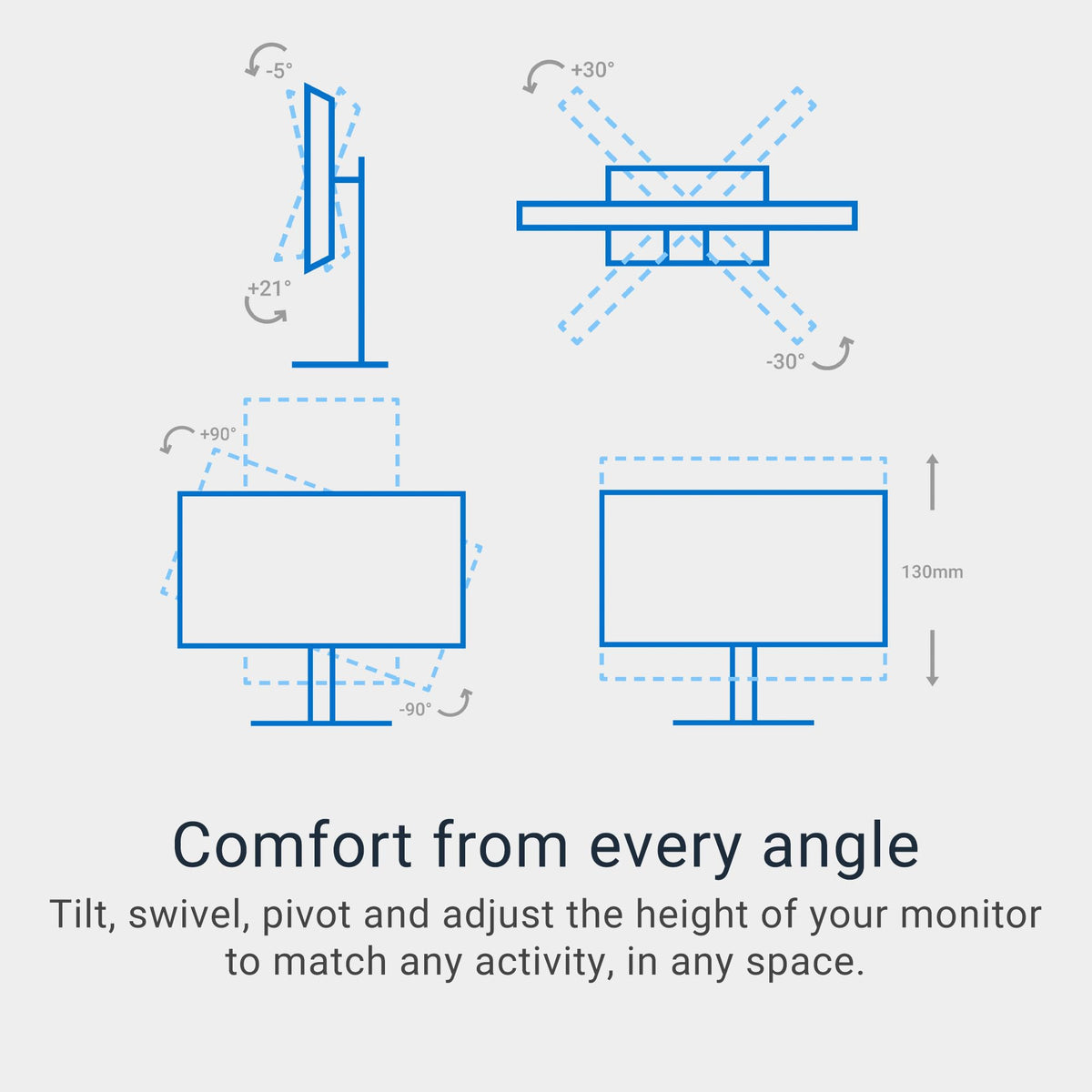 Dell S2725QS ash white integrated speakers for built-in audio quality.