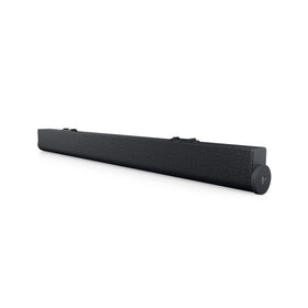 Dell SB522A magnetic attach demonstrates space-saving setup for compatible Dell monitors.