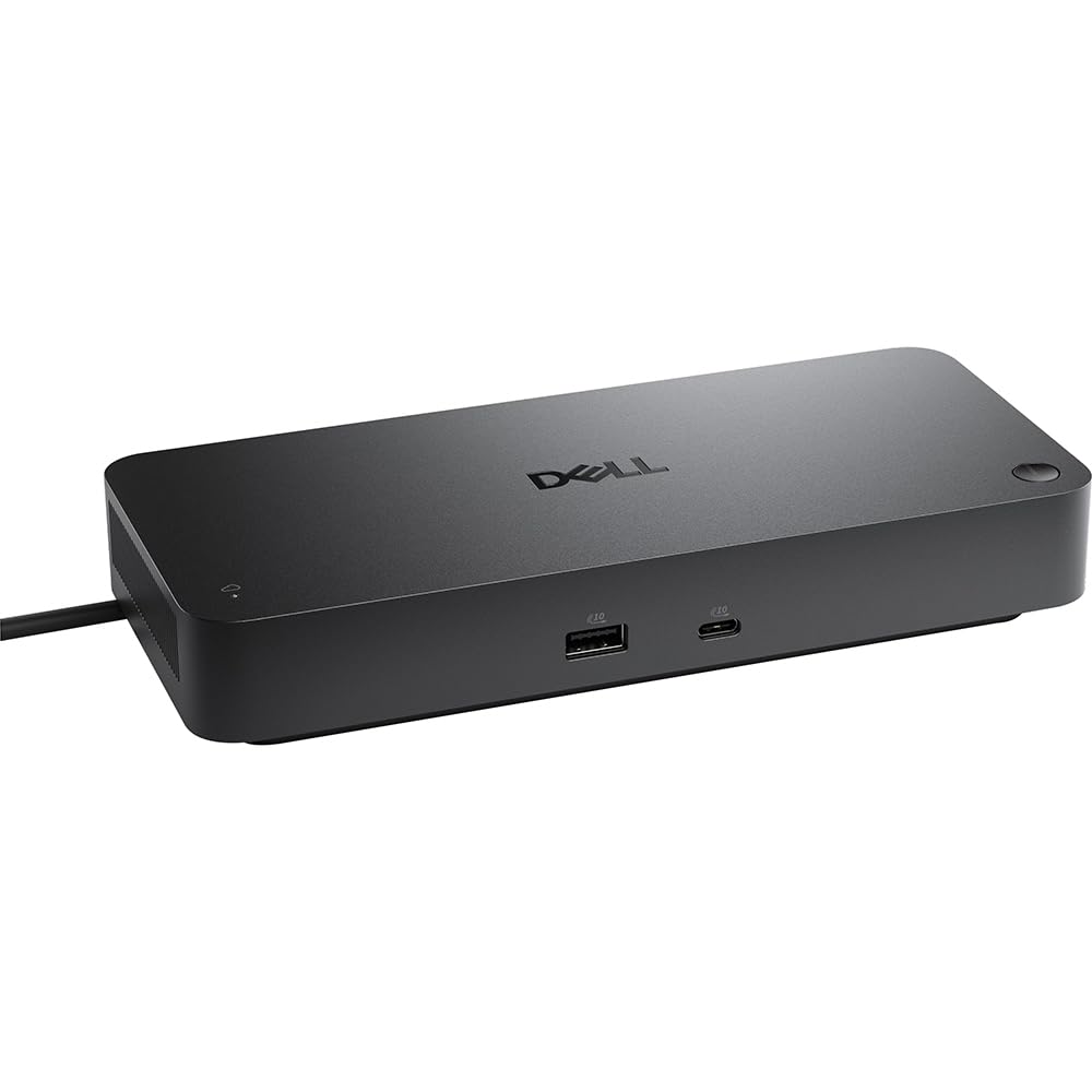 Dell SD25TB5 Pro front ports show versatile connectivity for a clean desk setup