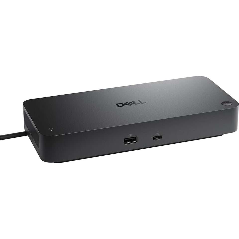 Dell SD25TB5 Pro front ports show versatile connectivity for a clean desk setup