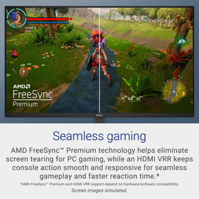 Dell SE2426HG 240 Hz motion highlights ultra-smooth visuals during fast gameplay