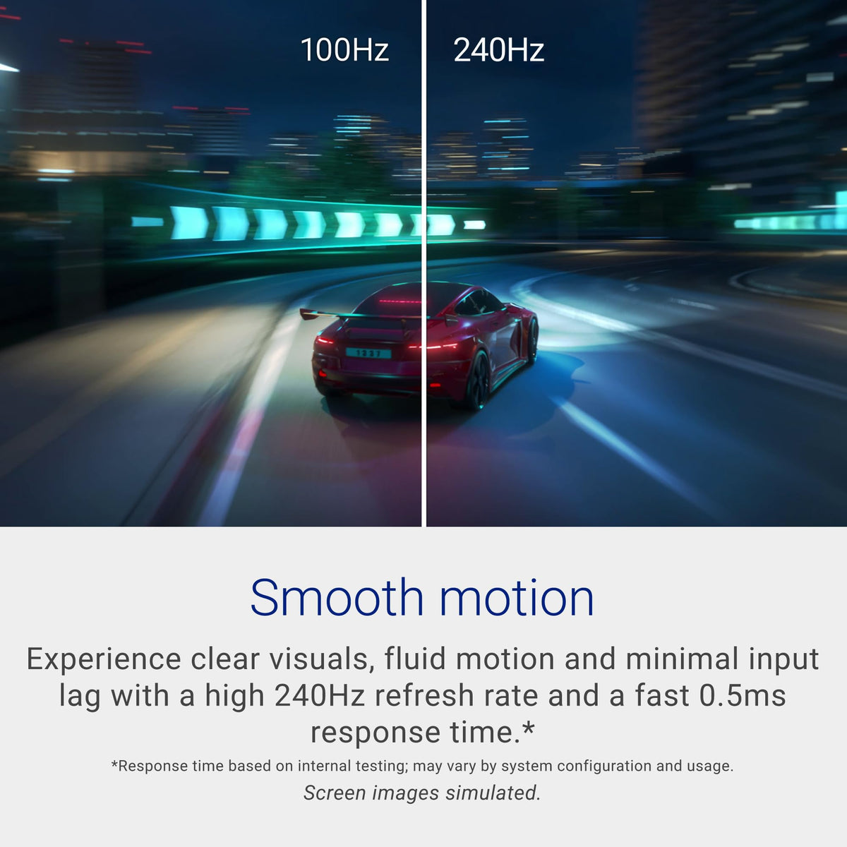 Dell SE2426HG fast IPS panel delivers quick response and accurate colors