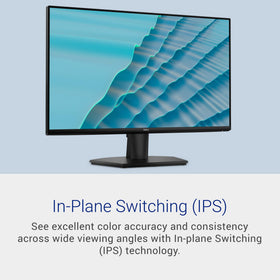 Dell SE2726H 178° viewing angle ensures consistent image from any seat.