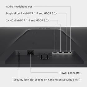Dell SE2726HG eye comfort certified display reduces blue light during long sessions