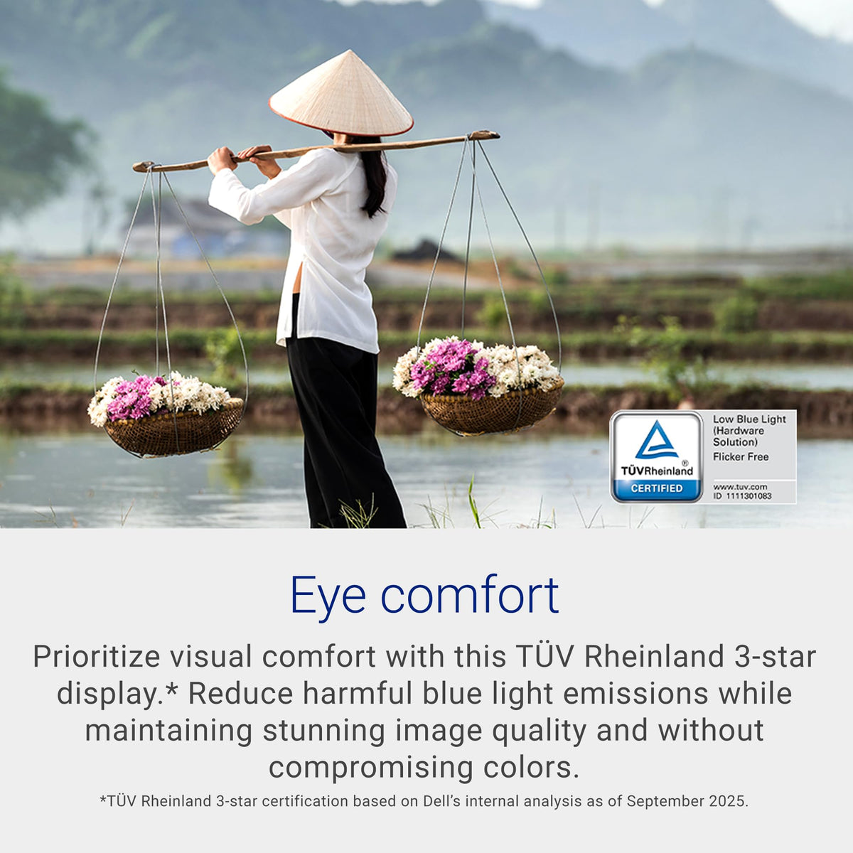 Dell SE2726HG FreeSync Premium image illustrating tear-free gaming across platforms