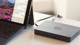 Dell TB16 Kensington lock slot helps secure the docking station.