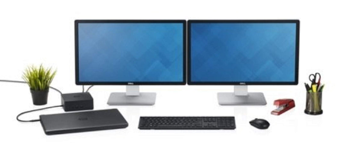 Dell TB16 dock rear ports supporting diverse outputs for multi-monitor setups