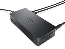 Dell UD22 power delivery setup illustrating 96W support for laptops