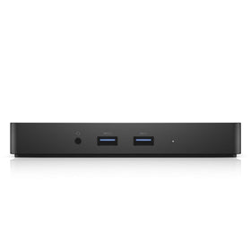 Dell WD15 connected to an ultrabook demonstrating one-cable docking convenience