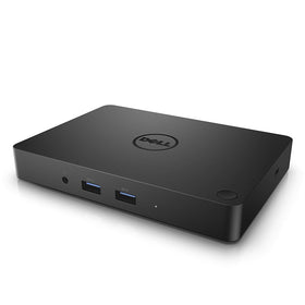 Dell WD15 dock front view for tidy desk setup