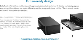 Dell WD19 180W renewed label emphasizes refurbished quality.