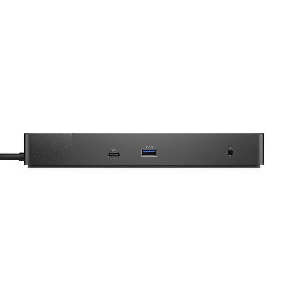 Dell WD19 compact docking footprint fits under desks.