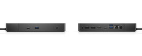 Dell WD19 dock dimensions and weight suitable for under-desk or monitor mount placement.