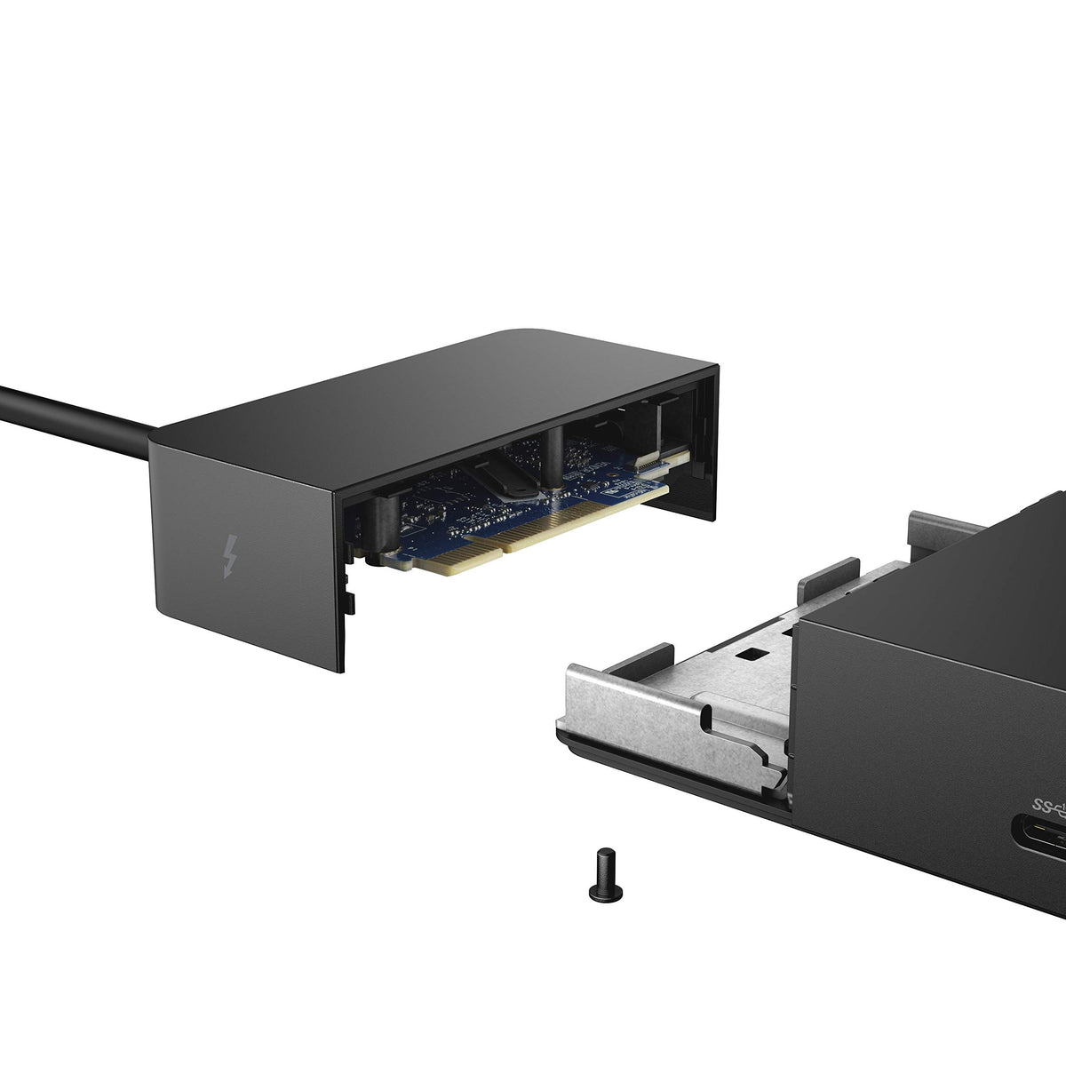 Dell WD19TB laptop connected for a tidy, single-cable workstation.