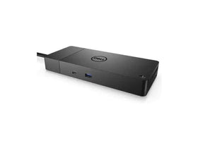 Dell WD19TBS VESA mount behind monitor keeps desk tidy