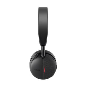 Dell WL5024 Pro headset with AI mic for clear speech amid background noise.