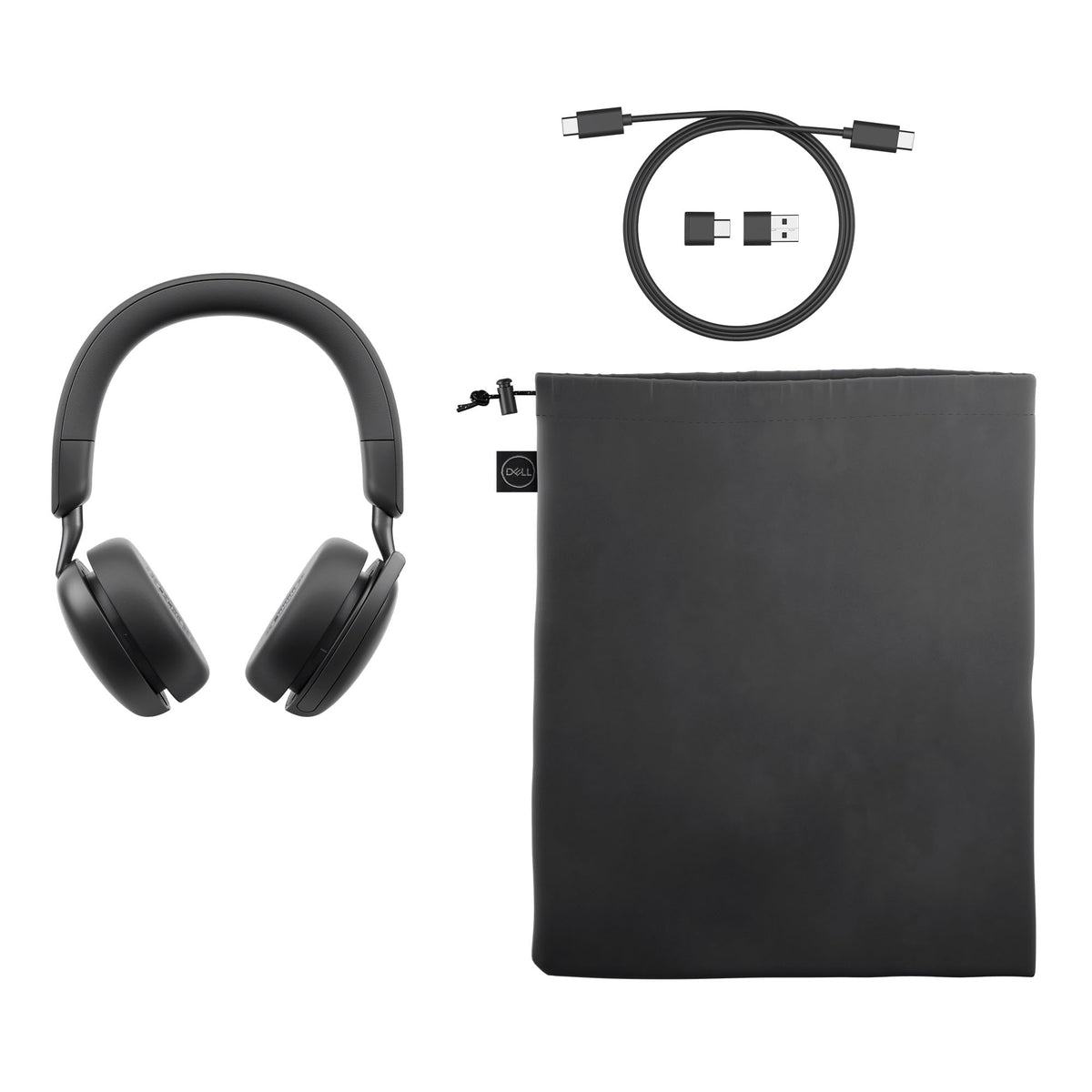 Dell WL5024 Pro headset in black for a professional look on video calls.