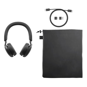 Dell WL5024 Pro headset in black for a professional look on video calls.